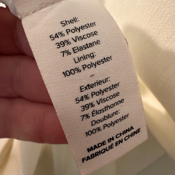 cinq à sept 12 Breena Slit Bridal Fitted Midi Wide Scoop Neck Sleeveless CLEAN - Picture 8 of 14